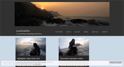 Desktop Screenshot of lurethatfish.com