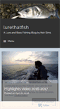 Mobile Screenshot of lurethatfish.com